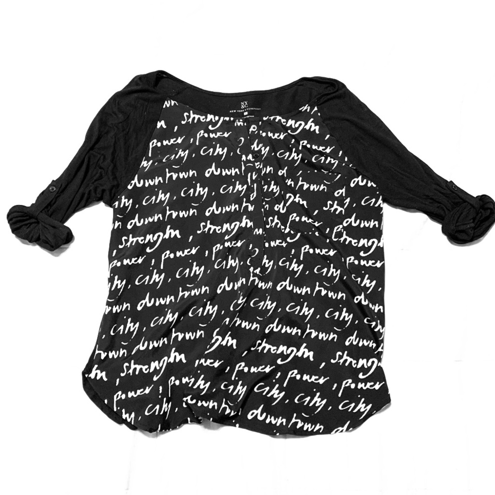 New York and Company business/casual shirt